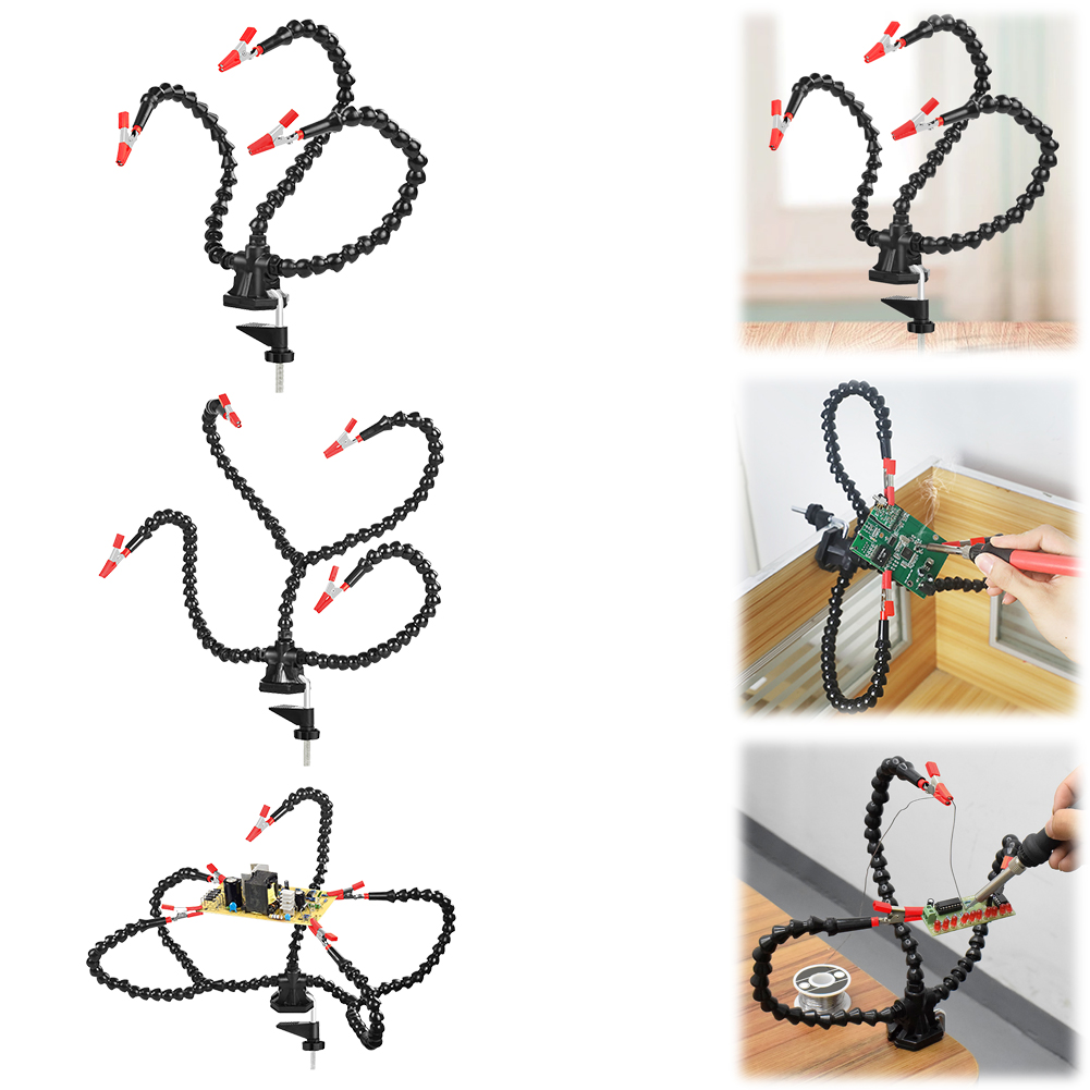 Electronics Repair Tools - Abrazadera de escritorio para soldar, herramienta